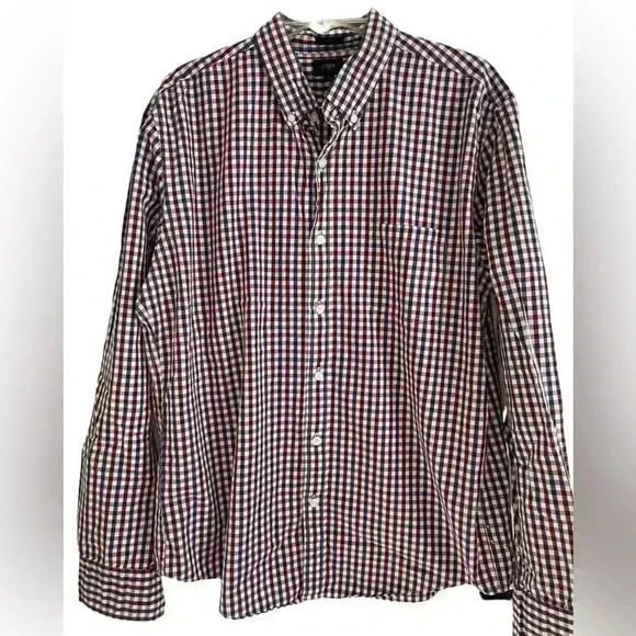 J.Crew Factory Slim Button Down Long Sleeves Shirt Size XL - Picture 2 of 14